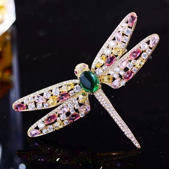 VQ Dragonfly Brooch - Picture 2 of 4